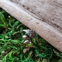 Load image into Gallery viewer, Sterling Silver Adjustable Oak & Acorn Ring