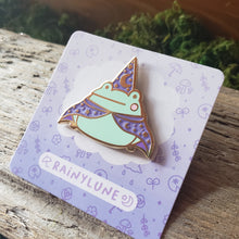 Load image into Gallery viewer, Wizard Frog Enamel Pin