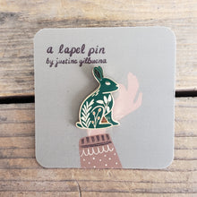 Load image into Gallery viewer, Rabbit Enamel Pin