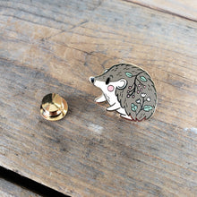 Load image into Gallery viewer, Hedgehog Enamel Pin