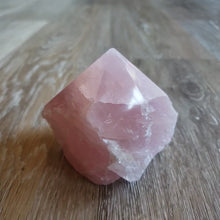 Load and play video in Gallery viewer, Large Rose Quartz Crystal Point