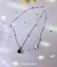 Load image into Gallery viewer, Tiny Stainless Steel Frog Necklace