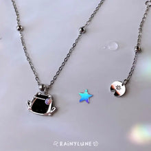Load image into Gallery viewer, Tiny Stainless Steel Frog Necklace