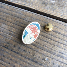 Load image into Gallery viewer, Amanita Mushroom Enamel Pin