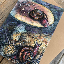 Load image into Gallery viewer, Snails In Love Greeting Card