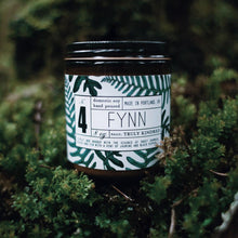 Load image into Gallery viewer, "Fynn" Birch, Oakmoss, and Fir 8oz. Soy Candle
