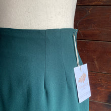 Load image into Gallery viewer, 90s Vintage Green Mini Pencil Skirt

