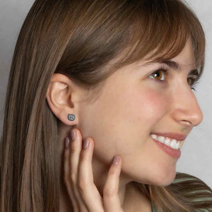 Sterling Silver Owl Studs