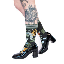 Load image into Gallery viewer, Fanciful Fairies Crew Socks
