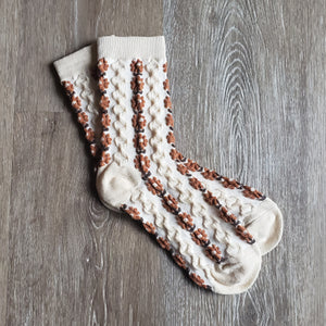 Daisy Stripe Socks