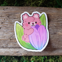 Load image into Gallery viewer, Bear and Tulip Sticker
