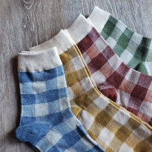 Load image into Gallery viewer, Gingham Socks
