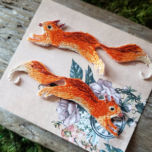 Red Squirrel Patch Set