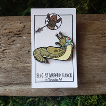 Load image into Gallery viewer, Babushka Slug Enamel Pin
