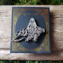 Load image into Gallery viewer, Gustave Dore Death Grim Reaper Enamel Pin
