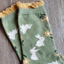 Load image into Gallery viewer, Rabbit Meadow Socks
