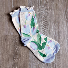 Load image into Gallery viewer, Blue Tulip Socks
