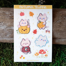 Load image into Gallery viewer, Autumn Cat Sticker Sheet
