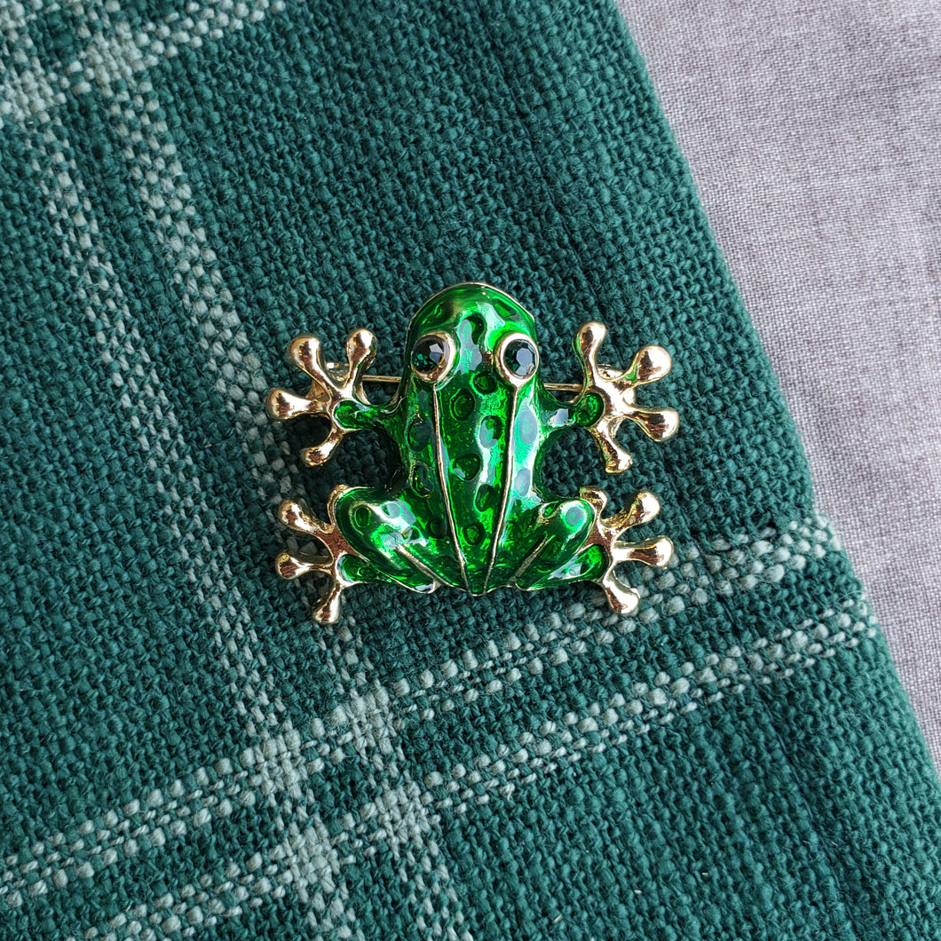 Frog Brooch