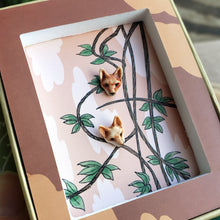 Load image into Gallery viewer, Porcelain Fox Stud Earrings
