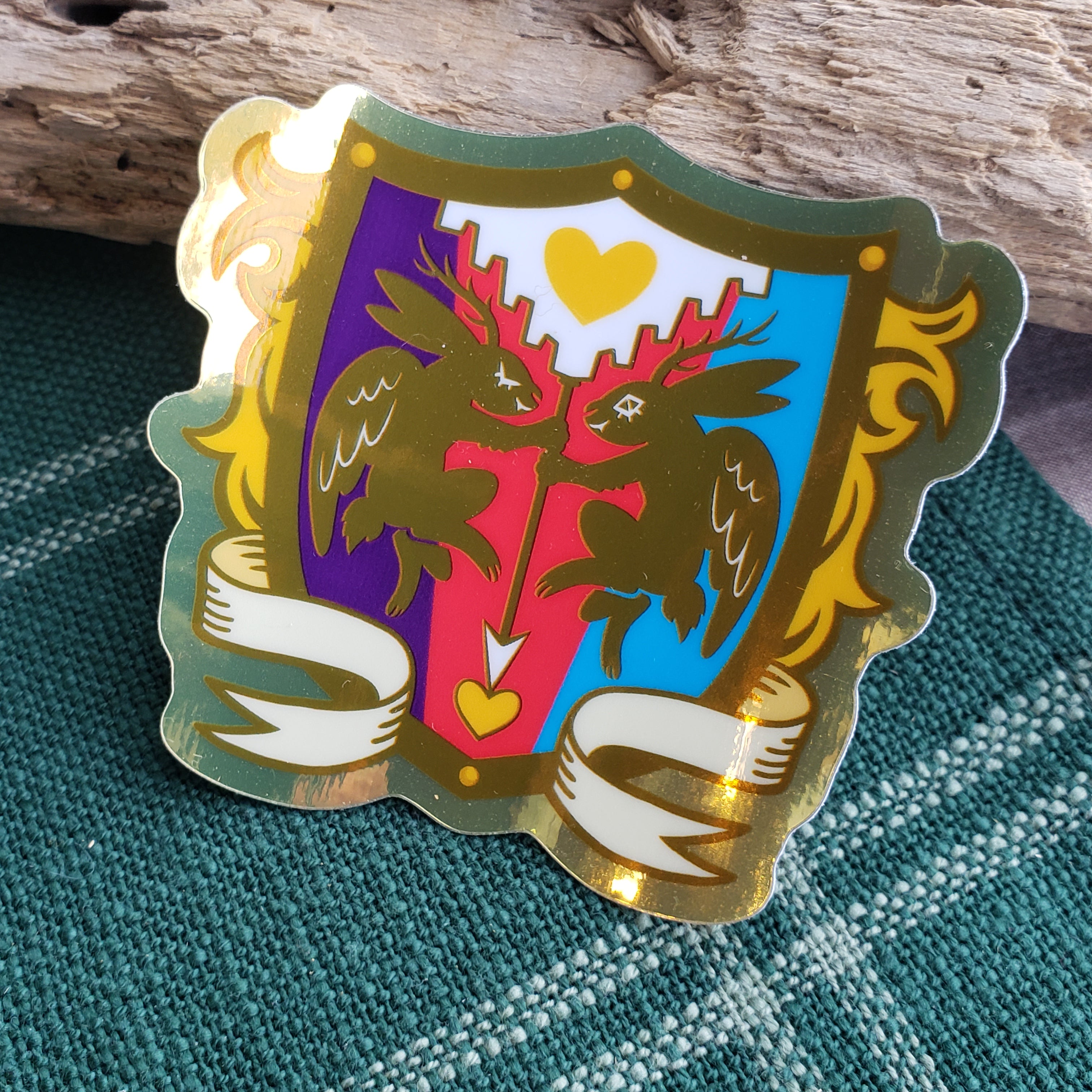 Pride Flag Heraldry Stickers