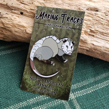 Load image into Gallery viewer, Opossum Enamel Pin
