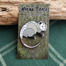 Load image into Gallery viewer, Opossum Enamel Pin

