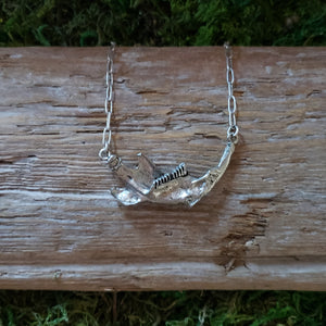 Muskrat Jawbone Necklace