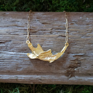 Muskrat Jawbone Necklace