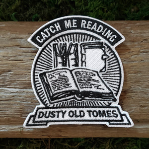 "Dusty Old Tomes" Iron-on Patch