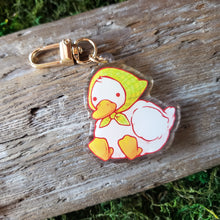 Load image into Gallery viewer, Scarf Duck Acrylic Keychain
