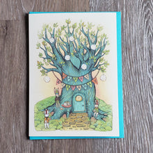 Load image into Gallery viewer, Happy Birthday Treehouse Greeting Card
