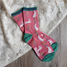 Load image into Gallery viewer, Rabbit Pattern Bamboo Socks
