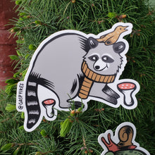 Load image into Gallery viewer, Raccoon &amp; Frog Mural Stickers
