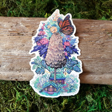 Load image into Gallery viewer, Shaggy Inkcap Village Vinyl Sticker
