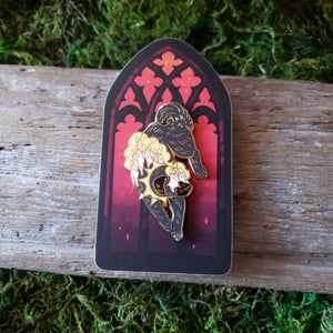 Angelic Grim Enamel Pin