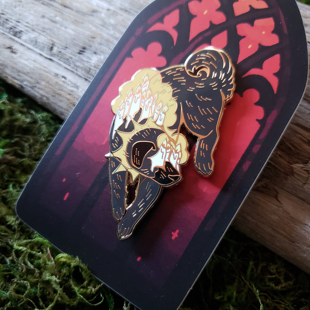 Angelic Grim Enamel Pin