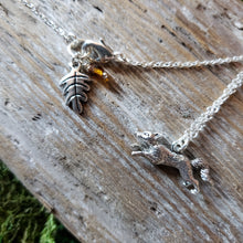 Load image into Gallery viewer, Silver Fox Necklace
