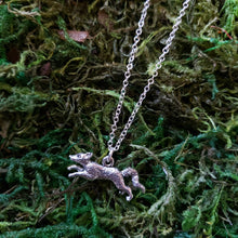 Load image into Gallery viewer, Silver Fox Necklace
