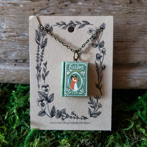 Handmade Fables Storybook Pendant