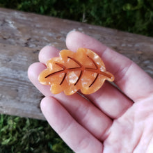 Load image into Gallery viewer, Autumn Leaf Hair Clip Barrettes
