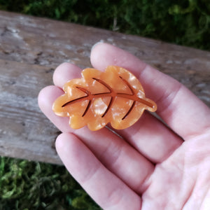 Autumn Leaf Hair Clip Barrettes