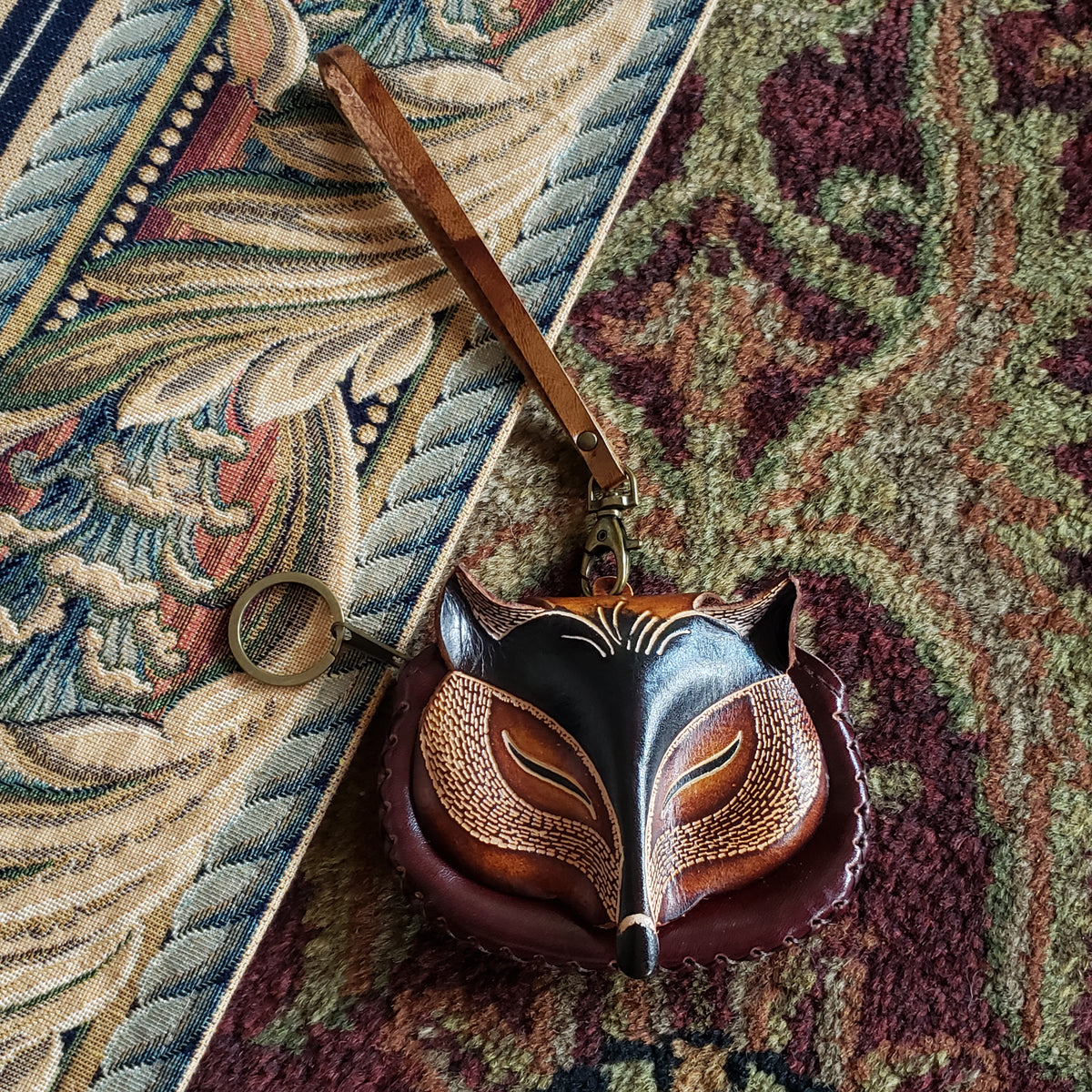 Genuine Leather Fox Pouch – Forager Vintage