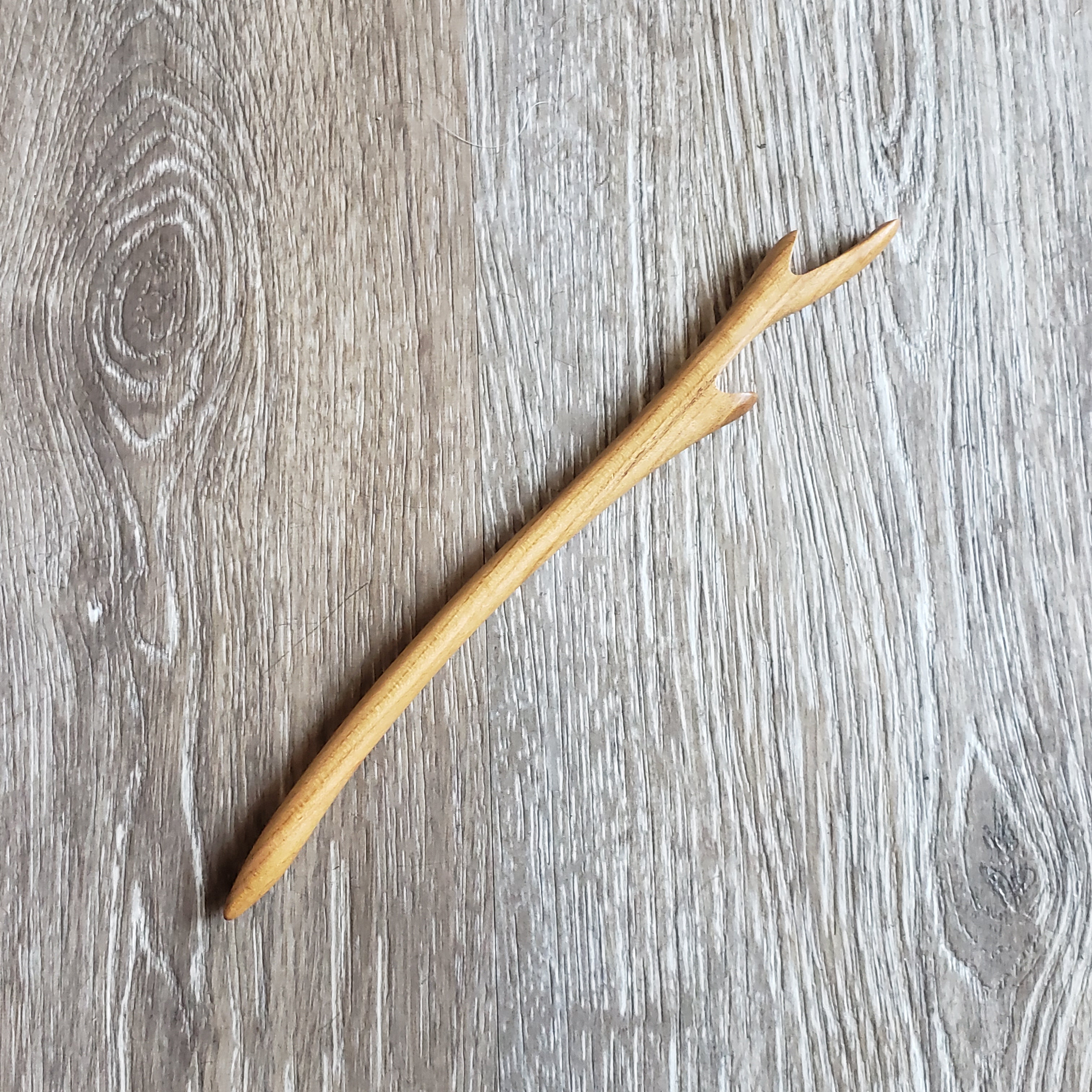 Wooden Antler Hair Sticks