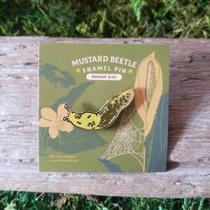 Banana Slug Enamel Pin