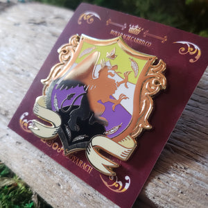 Nonbinary Pride Griffin Enamel Pin