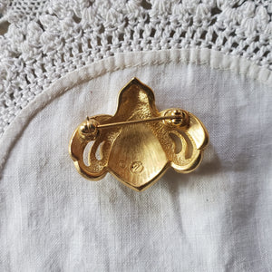 Vintage Gold Toned Bee Brooch