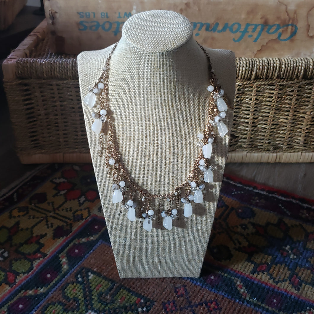 Secondhand Cascading Quartz Necklace