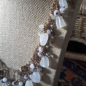 Secondhand Cascading Quartz Necklace