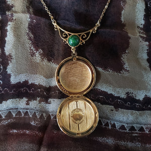 Vintage Hobbit Locket Necklace